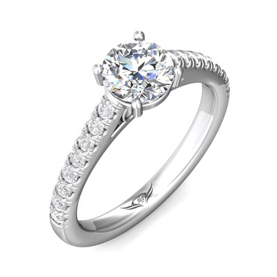 Martin Flyer Engagement Ring VM07MQ-C-6.5RD Martin Flyer Engagement Ring VM07MQ-C-6.5RD