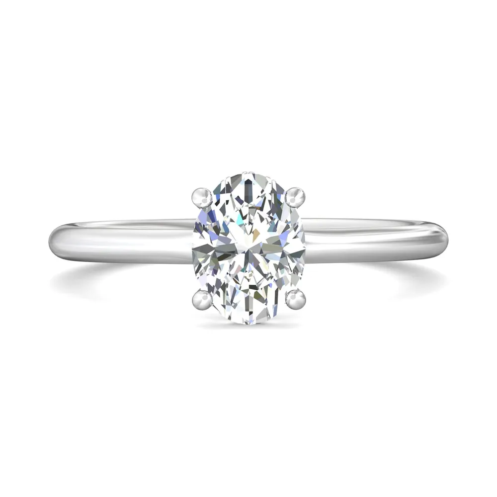 Martin Flyer Engagement Ring DERS31XSQ-F-8X6OV Martin Flyer Engagement Ring DERS31XSQ-F-8X6OV