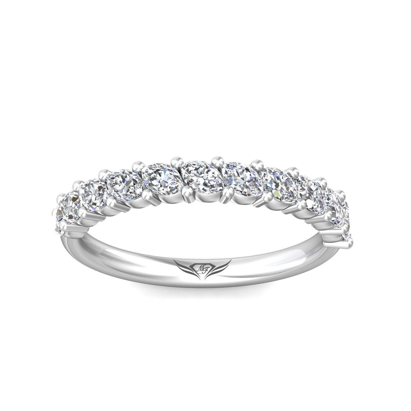 Martin Flyer Wedding Band DWBSP17SQ-C Martin Flyer Wedding Band DWBSP17SQ-C