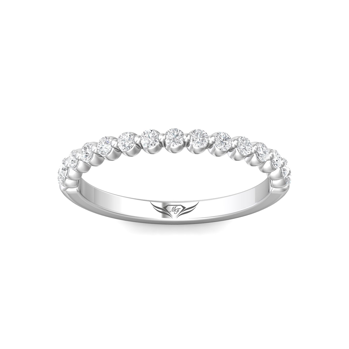 Martin Flyer Wedding Band DWBSP9Q-.35-F Martin Flyer Wedding Band DWBSP9Q-.35-F