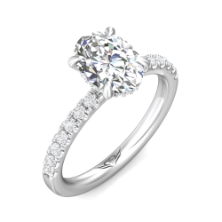 Martin Flyer  Engagement Ring DERM93Q-F-9.7x7.2OV thumbnail 1