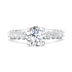 Martin Flyer  Engagement Ring DERSP3Q-.75-F-7.5RD