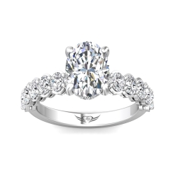 Martin Flyer  Engagement Ring DERSPAOV12RQ-1.02-C-9.7x7.2OV