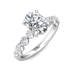 Martin Flyer  Engagement Ring DERSP15MRQ-C-9.7X7.2OV thumbnail 1