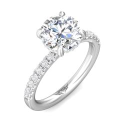 Martin Flyer  Engagement Ring DERM93Q-F-9.0RD thumbnail 1