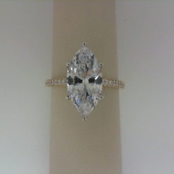 Martin Flyer  Engagement Ring DERM18-1.3TTYQ-F13.5X6.5MQ thumbnail 1