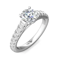 Martin Flyer  Engagement Ring DERM34SQ-F-9.0RD thumbnail 1