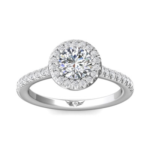 Martin Flyer  Engagement Ring DERMH4SQ-F-6.5RD