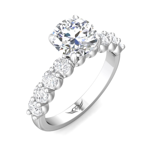 Martin Flyer  Engagement Ring DERSP3Q-1.00-F-8.0RD