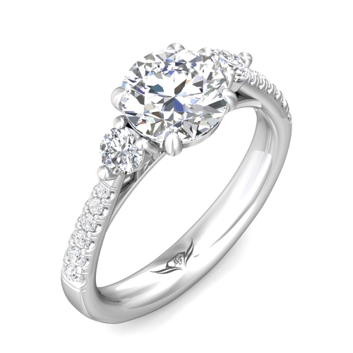 Martin Flyer  Engagement Ring DERT04XSRQ-F-7.5RD