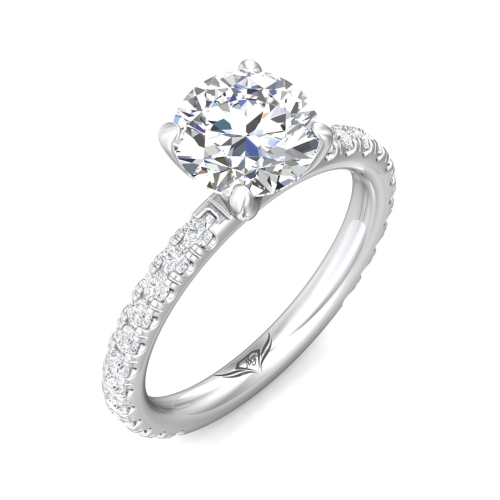 Martin Flyer  Engagement Ring DERM89Q-1-F-8.0RD