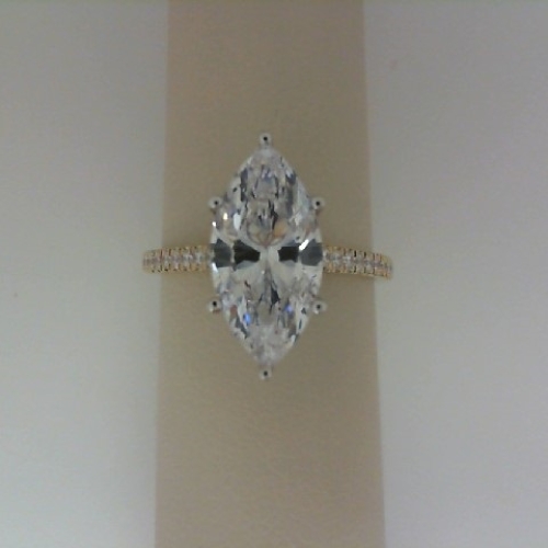 Martin Flyer  Engagement Ring DERM18-1.3TTYQ-F13.5X6.5MQ