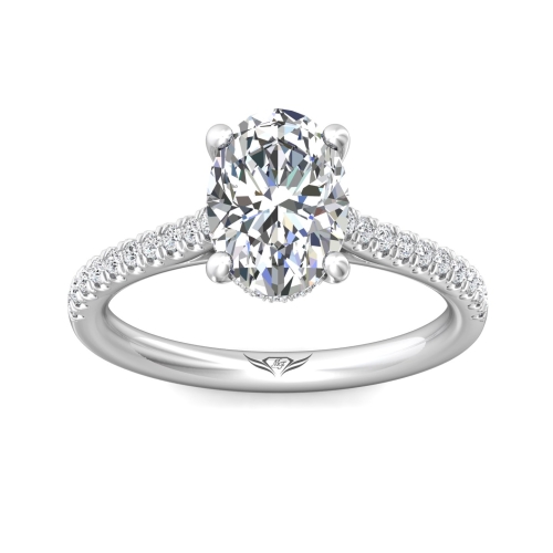 Martin Flyer  Engagement Ring DERM91XSQ-F-9.7X7.2OV