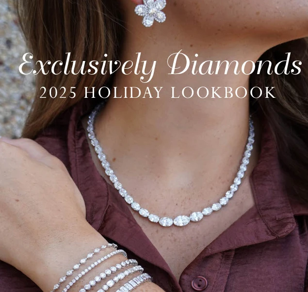 Image title Exclusively Diamonds 2025 holiday lookbook cover